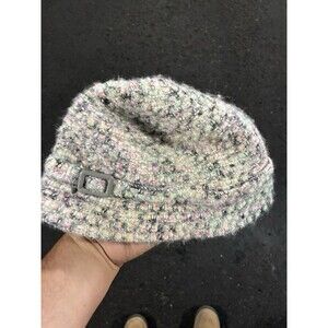 MADISON 88 Women's Multicolor Bouclé Bucket Hat,‎ Buckle Accent, Packable, OS